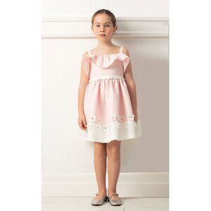 Mama Luma Pretty in Pink Boiutique Designer Girls Dress  sz 5/6 NWT